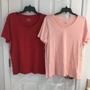 Time and Tru 2 Shirt Combo XL